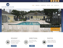 Tablet Screenshot of eaglerockvillageapartments.com